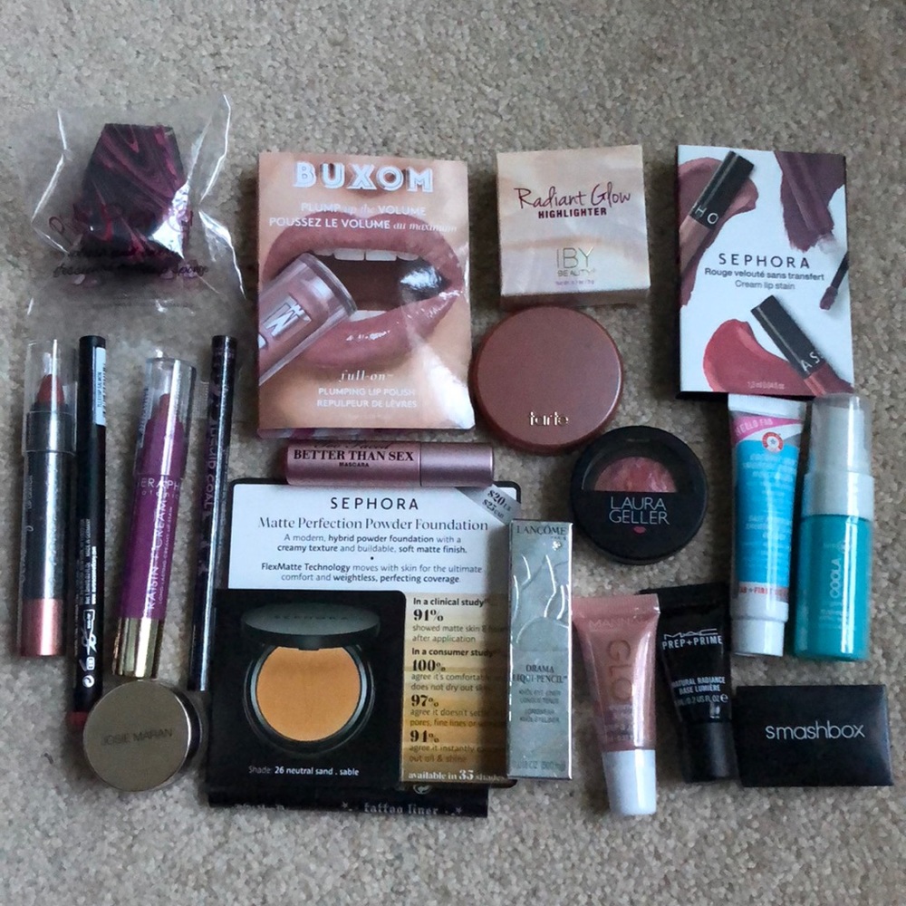 MAKEUP LOT 🖤 MAC, Smashbox, Tarte, & More!!!